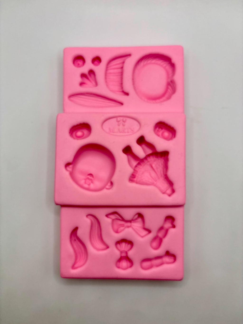 Silicone mold for clay dolls full body - Margot I Arts and Crafts