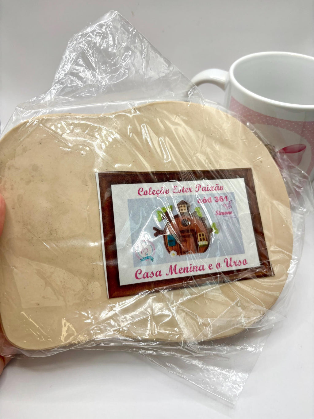 Silicone mold for clay dolls - Bear house