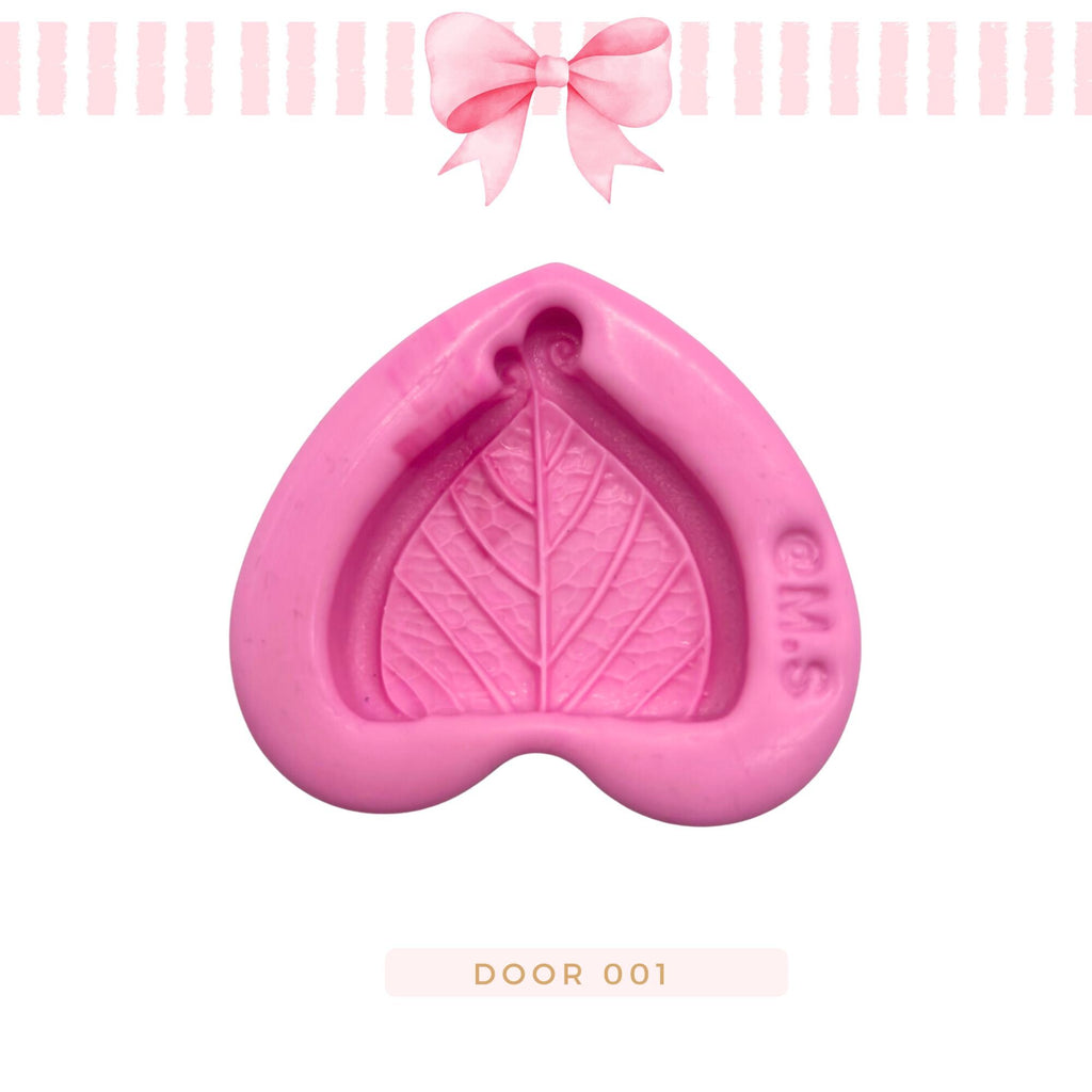 Silicone mold for clay dolls, Door Collection  - Arts and Crafts