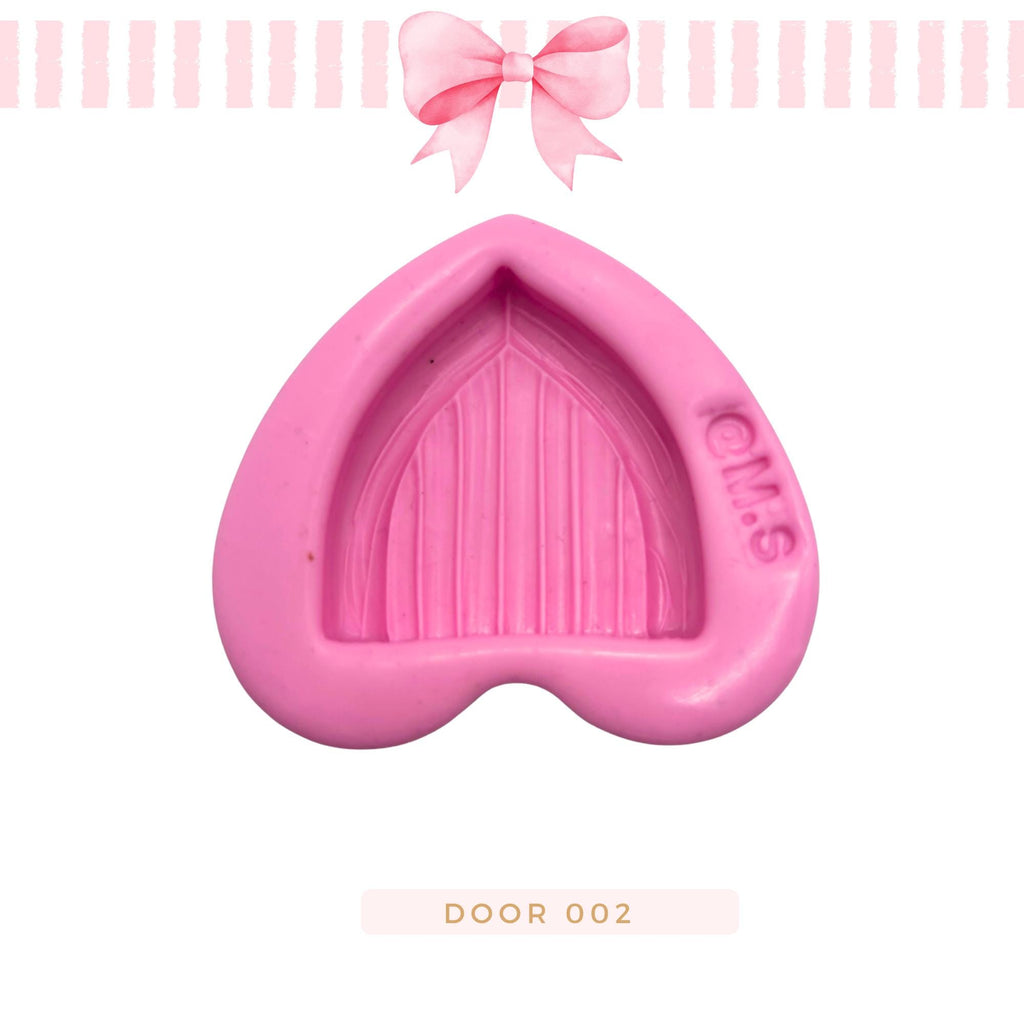 Silicone mold for clay dolls, Door Collection  - Arts and Crafts